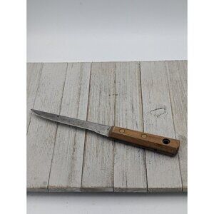 Vintage Goodell 6" Blade Slicing Carving Knife, High Carbon Steel Full Tang